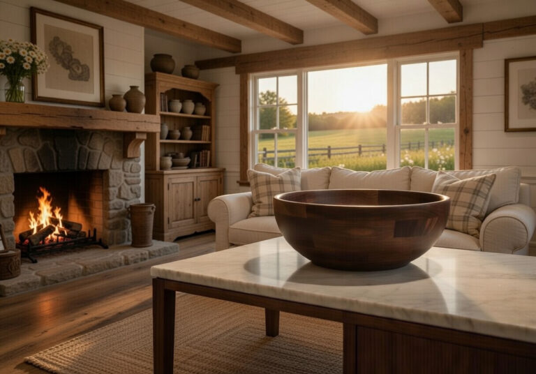 WDB Wooden Salad Bowl